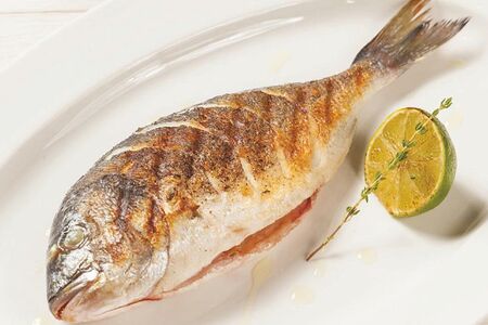 Дорадо на гриле