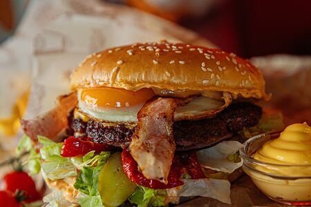 Бабушкин любимый гусь со свежими томатами