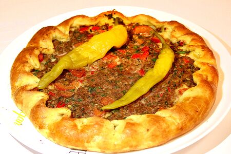 Русский пирог с говядиной и свининой