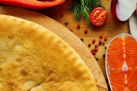 Осетинский пирог с горбушей