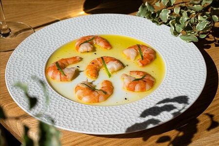 Карпаччо из креветок