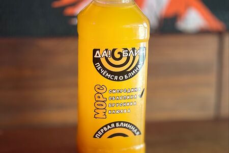 Морс облепиха собственного приготовления