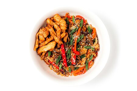 Лапша с курицей