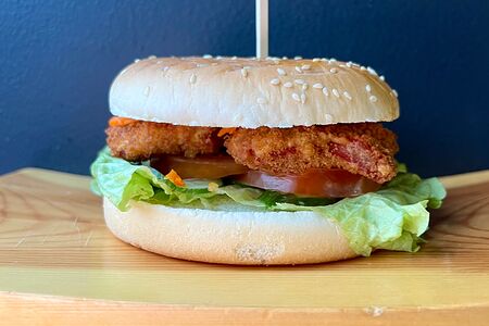 Бургер с сейтаном