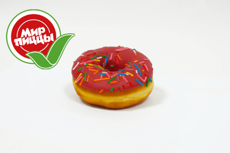 Донат с вишней