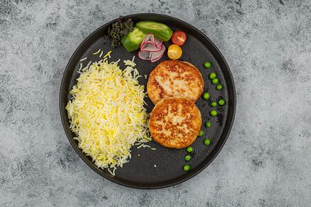 Котлеты из курицы жареные