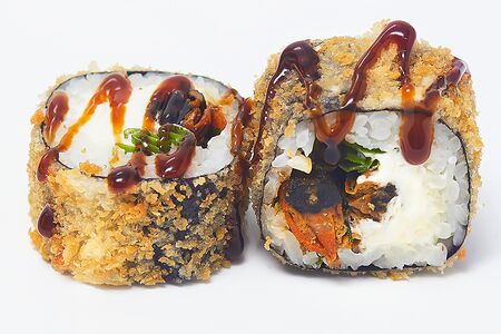 Жареный с мидиями