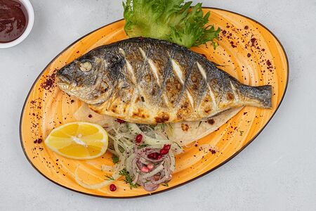 Шашлык из рыбы Дорадо