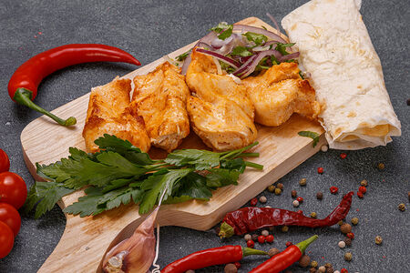 Шашлык из куриной грудки