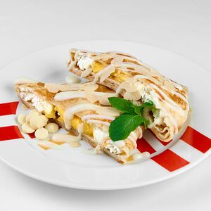 С творогом и манго