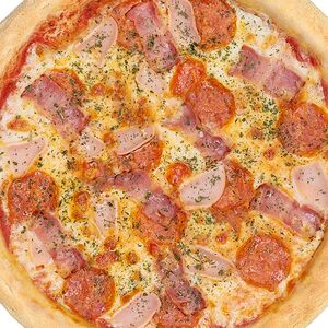 Пицца Мясная на пышном тесте