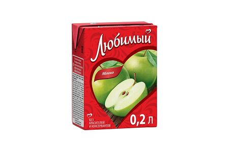 Сок яблочный Любимый