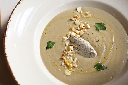 Крем-суп Грибной с трюфельным кремом