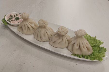 Хинкали с бараниной