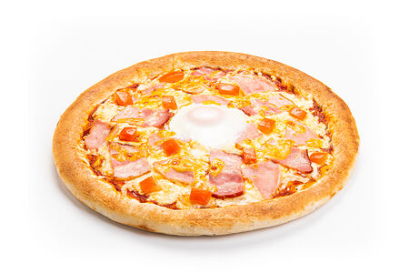 Пицца Карбонара (Глазастая) классическая 25 см