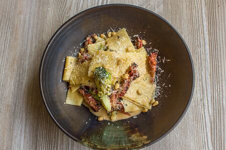 Домашняя паста по-тоскански