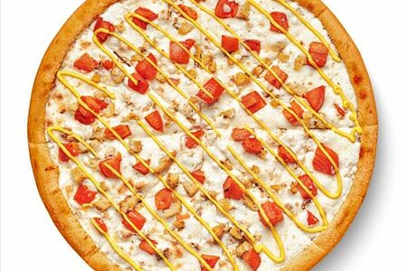 Сырный цыпленок пицца