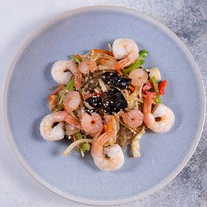 Чапче с морепродуктами