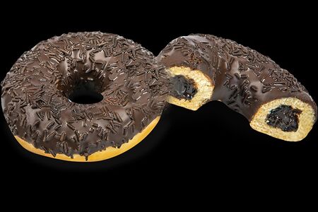 Донат Тройной шоколад