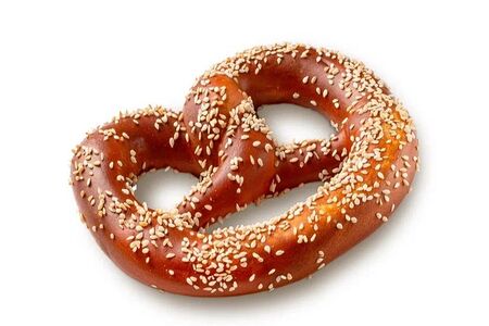 Брецель с кунжутом