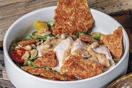 Салат с индейкой