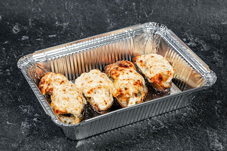 Мидии запечённые