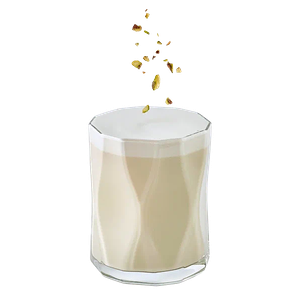 Латте с фисташкой