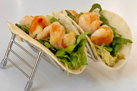 Тако с креветками