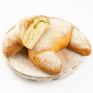 Рогалик с бананом