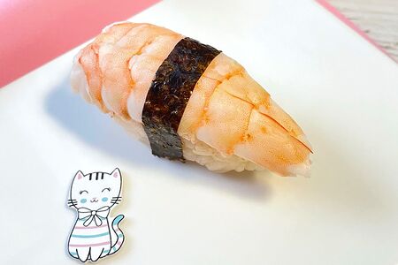 Нигири с креветкой