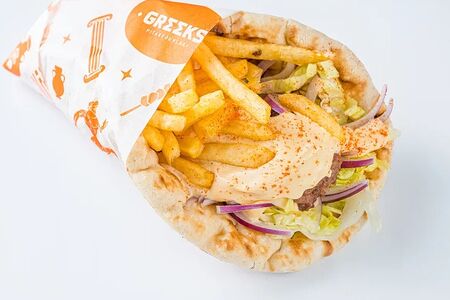 Гирос с бифтексом 