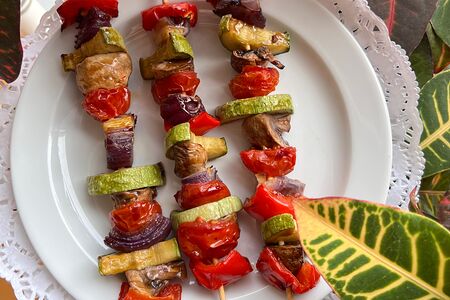 Шашлык овощной постный