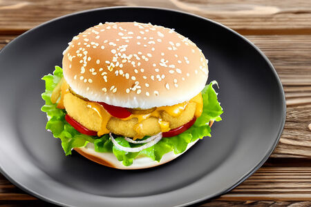 Бургер с курицей