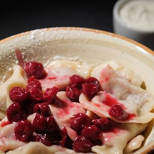 Вареники с вишней