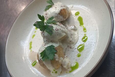 Котлеты из птицы в грибном соусе