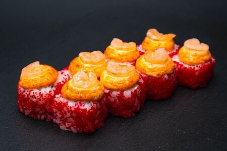 Горячий с креветкой