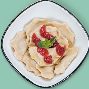 Вареники с творогом Нежный варвар большая порция