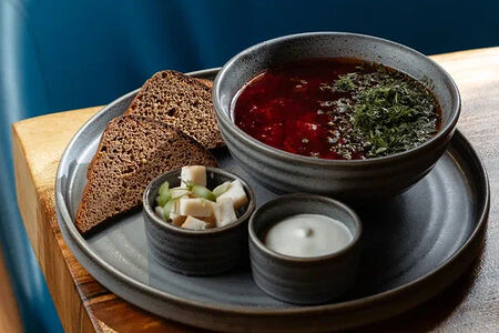 Борщ с говядиной