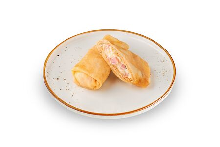 Блинчики с ветчиной и сыром