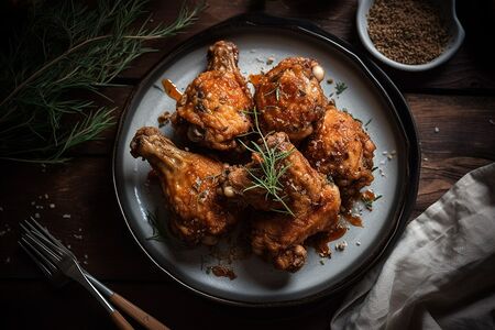 Криспи-чикен крылышки M