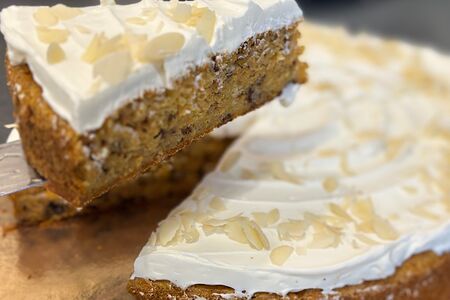 Морковный кекс без сахара и глютена