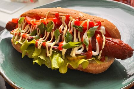 Хот-дог Классический с куриной сосиской