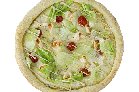 Пицца Цезарь с креветкой L