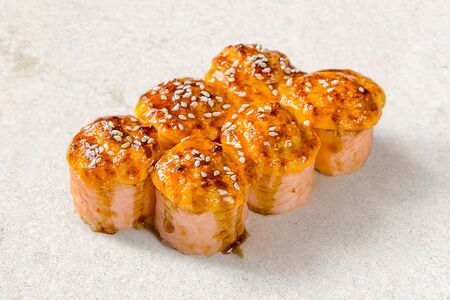 Запеченные лосось-пармезан