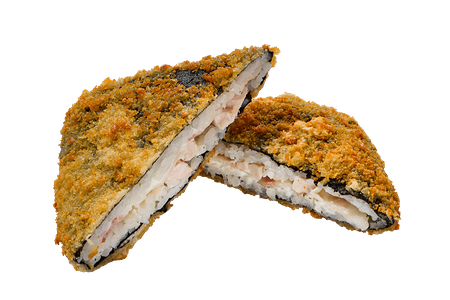 Онигири темпура с курицей терияки