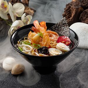 Суп Рамен с креветками