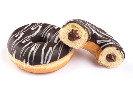 Донат шоколадный