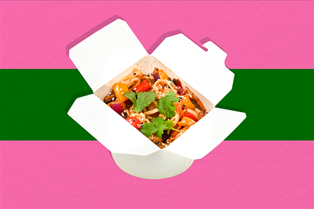 Удон с овощами