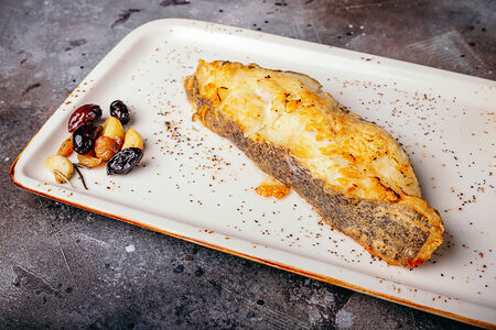 Стейк из палтуса