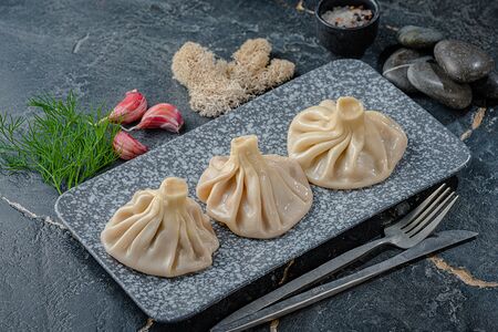 Хинкали с говядиной 